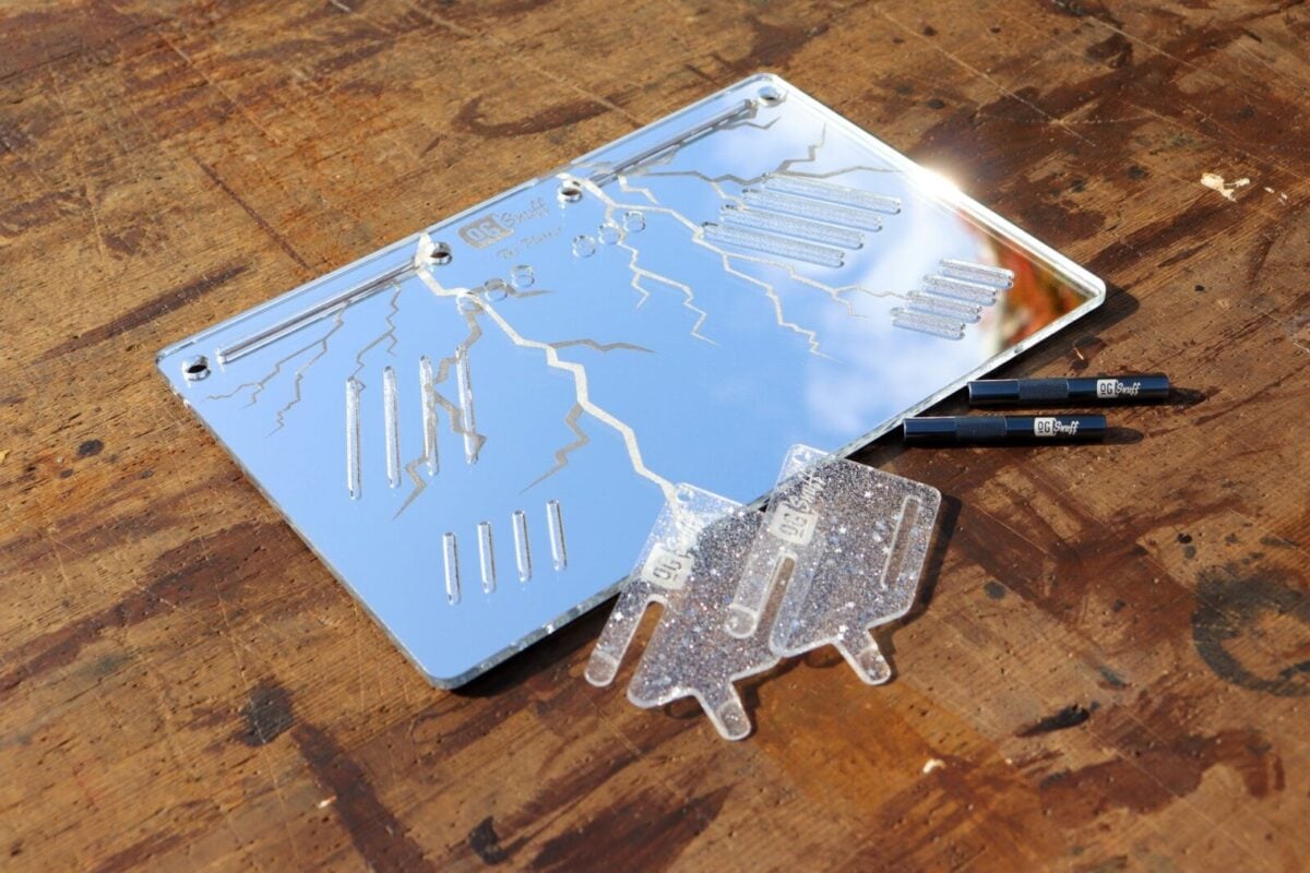 Lightning Silver Mirror Platter - Image 6