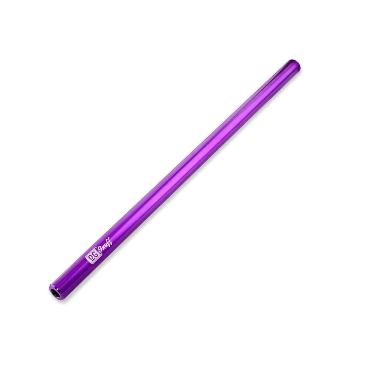 Purple XL Snuff Straw – Premium Aluminum