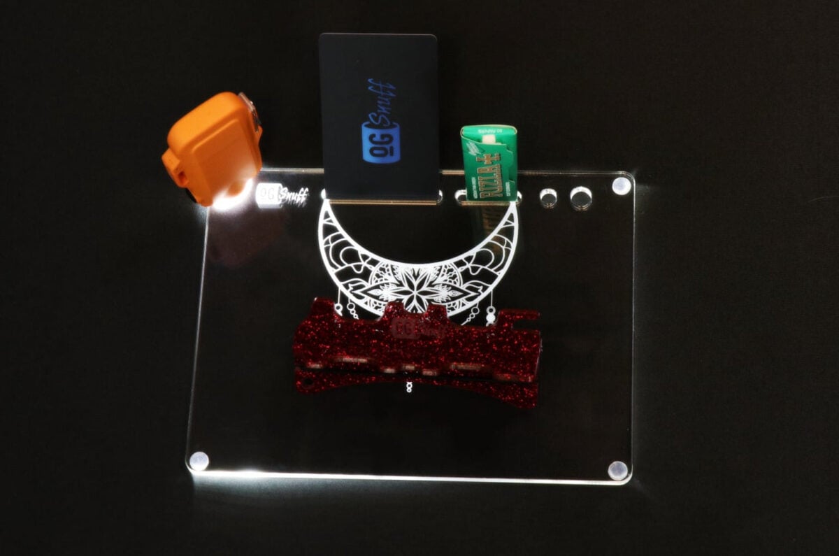 Dream Catcher Rolling Tray with light reflective pad !!NEW!! - Image 3