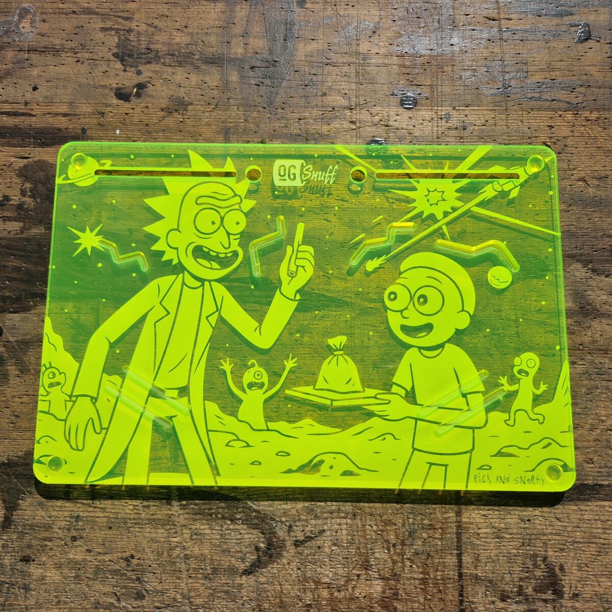 Rick and Snorty Snuff Board