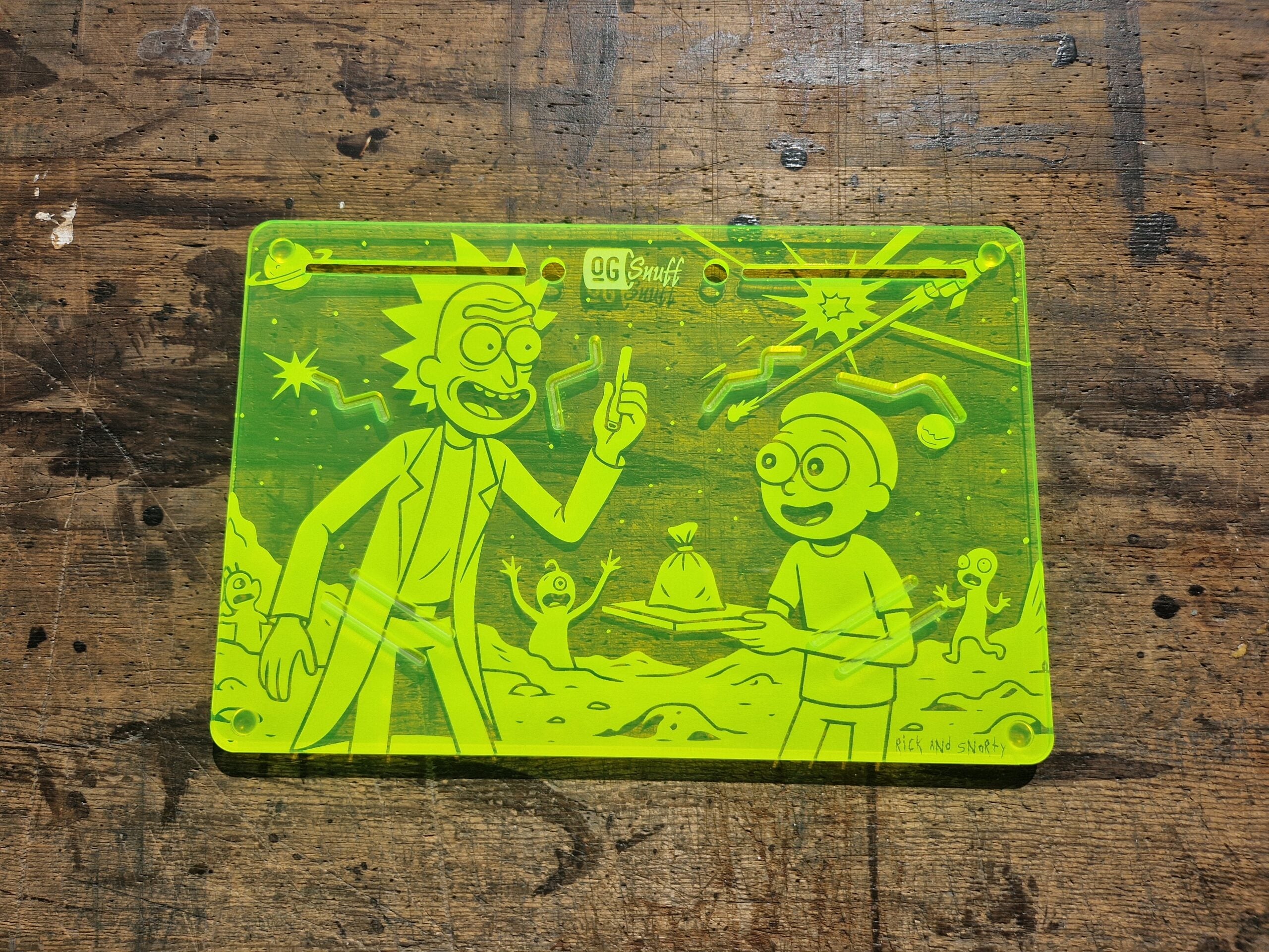 Rick and Snorty Snuff Board